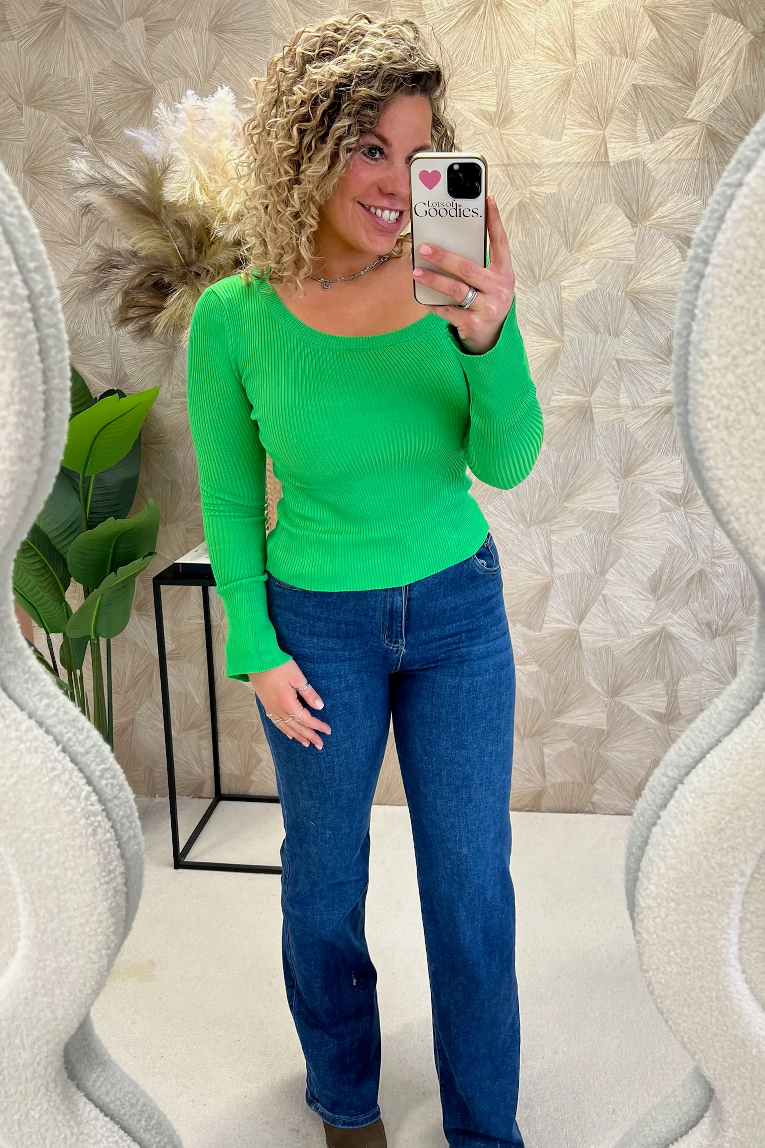 Bibi Rib Top - Green