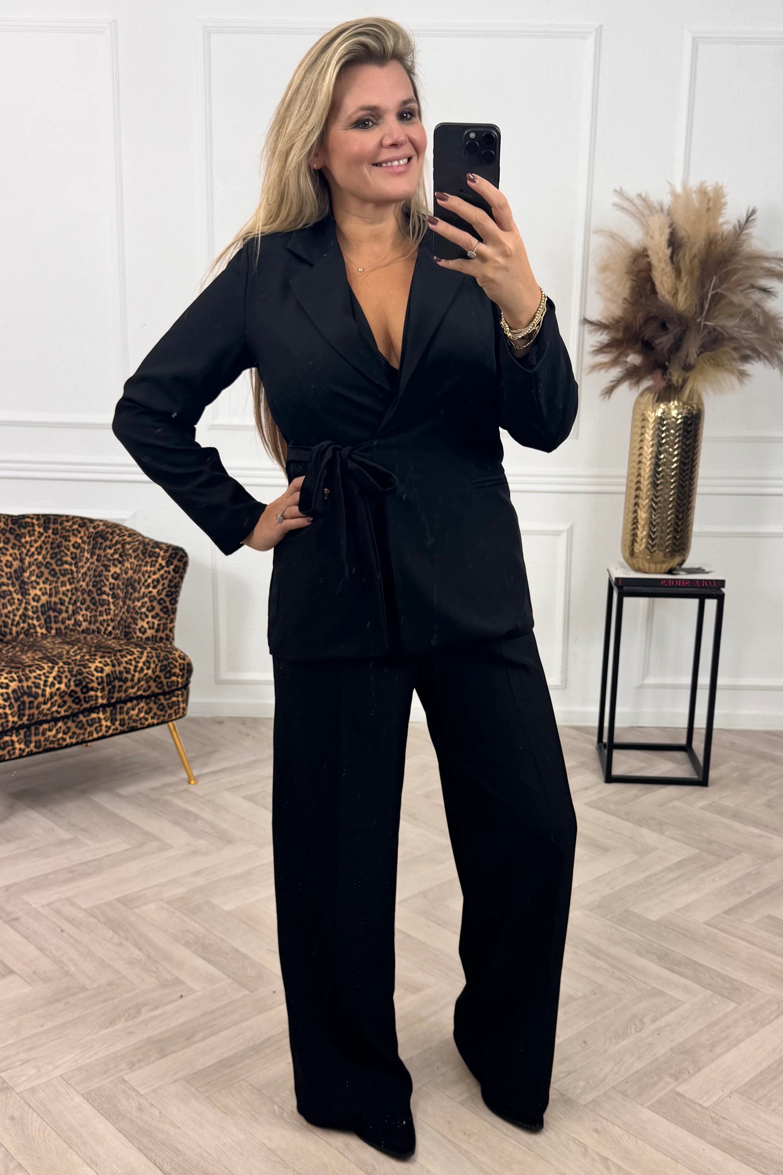 Classy Strik Coco Blazer - Black - Image 5