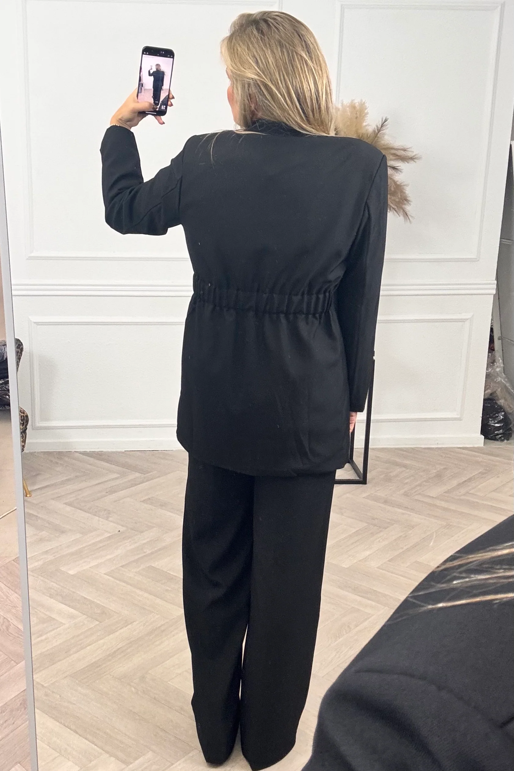 Classy Taille Coco Blazer - Black - Image 5