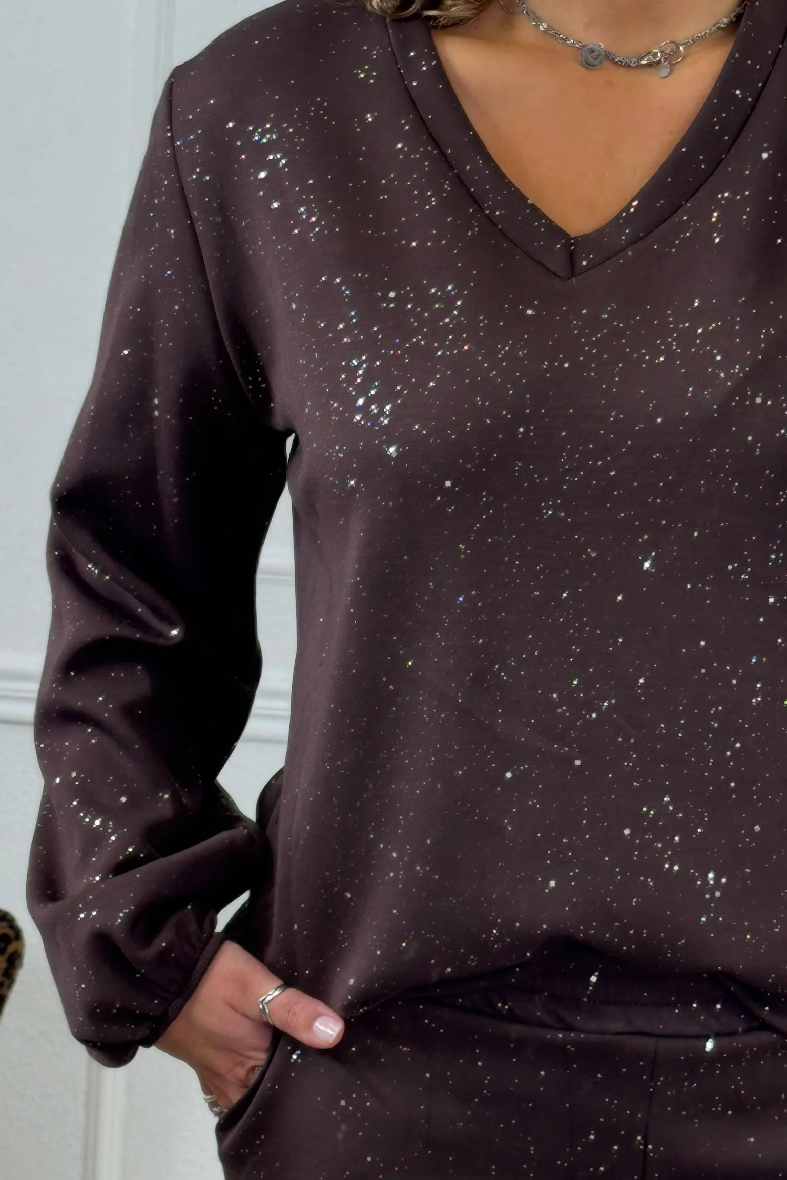 Comfy Glitter Set - Brown - Image 4