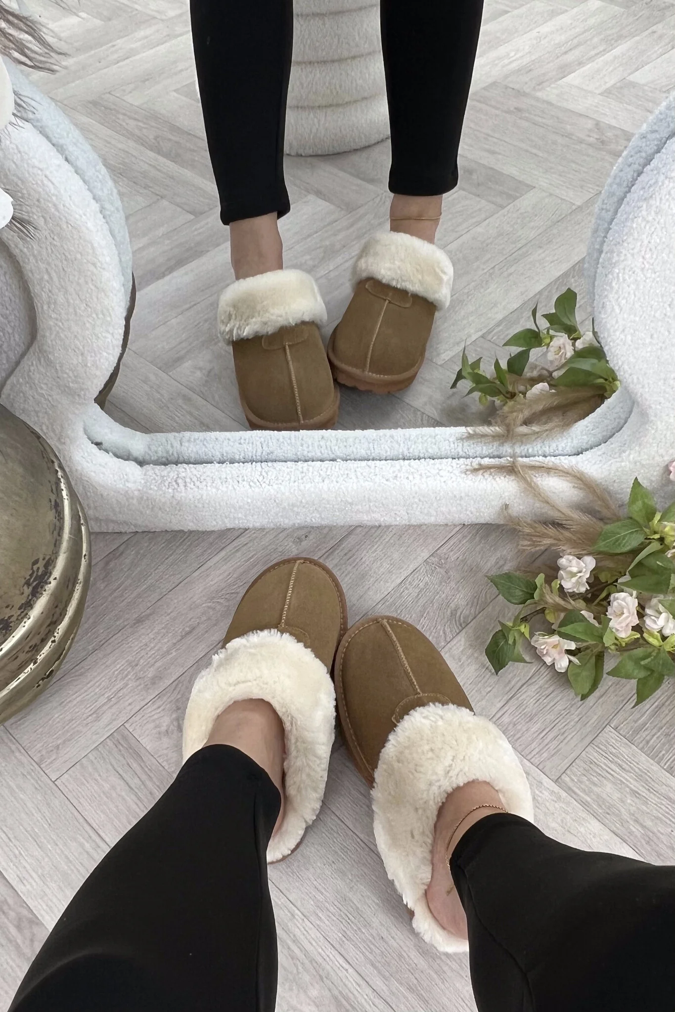 Comfy Winter Pantoffels - Camel - Image 2