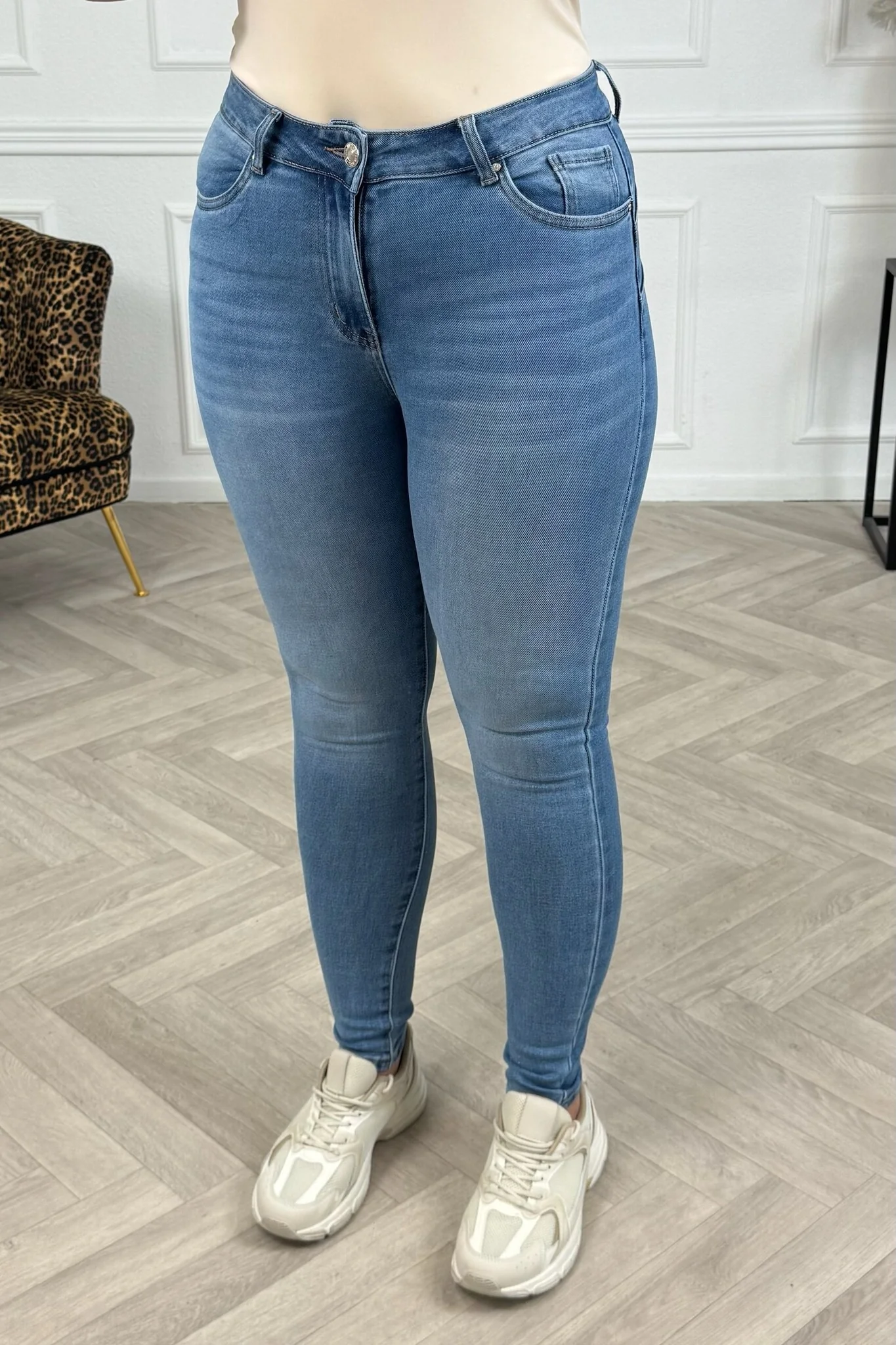 Goodies Skinny Jeans - Sky Blue - Image 2