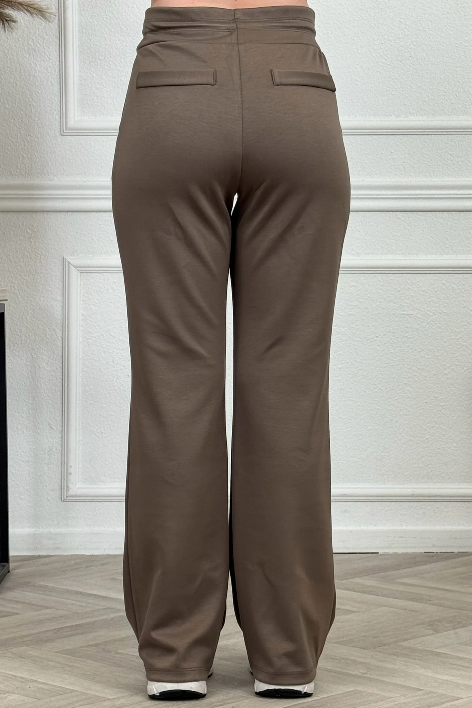 Luxury Scuba Pants - Taupe - Image 3