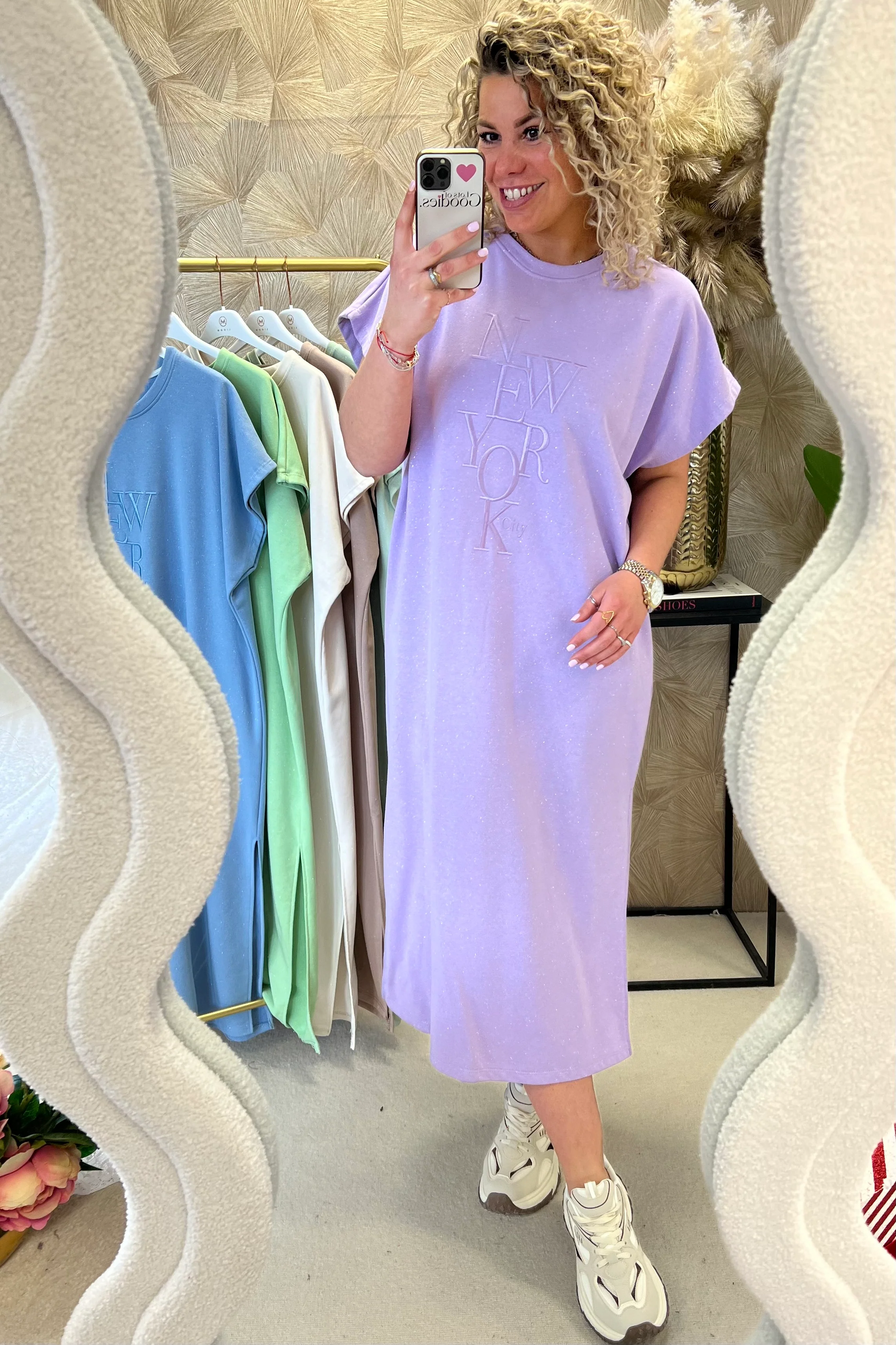 Maxi Jogging Dress - Lila