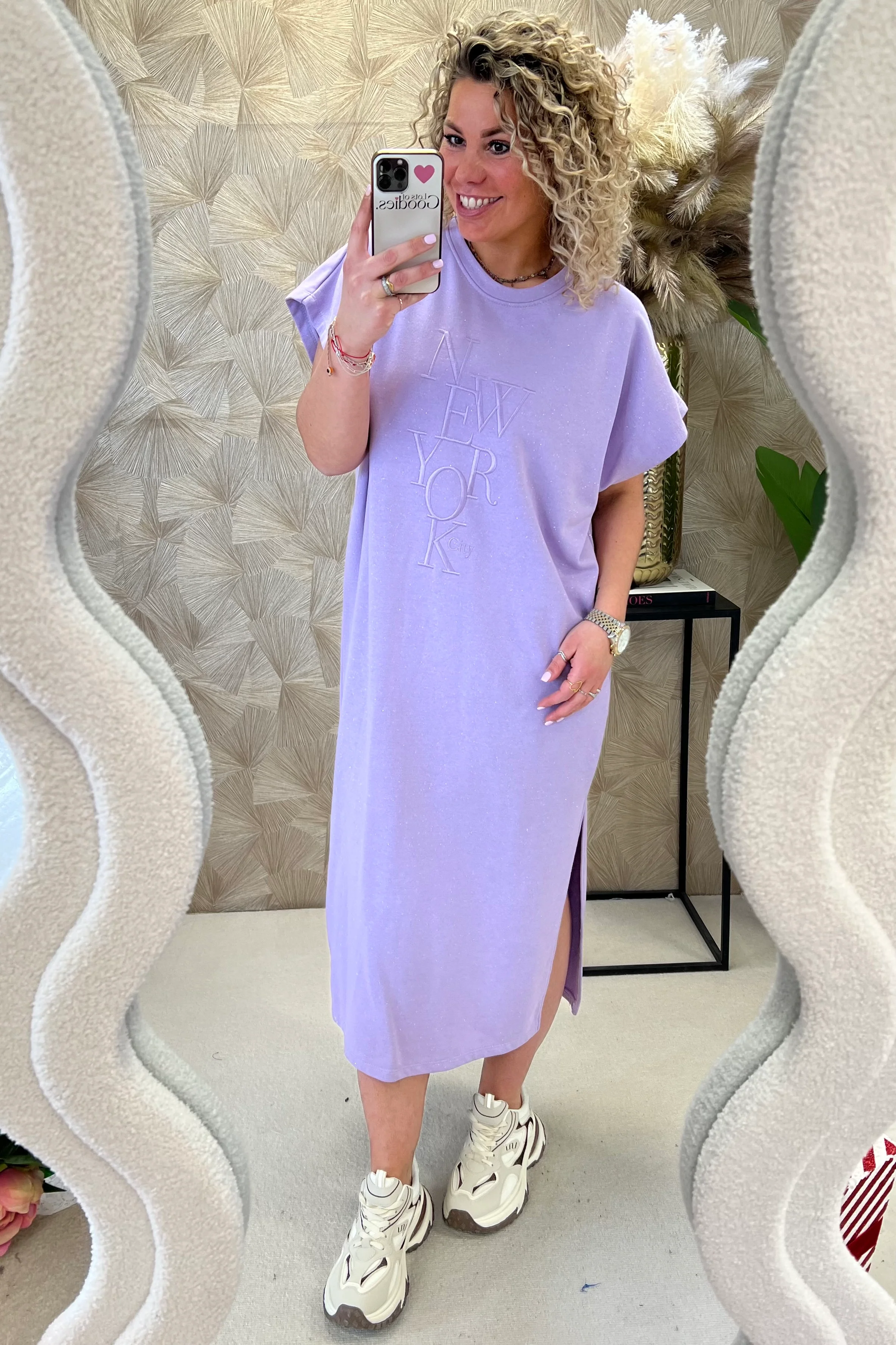 Maxi Jogging Dress - Lila - Image 5