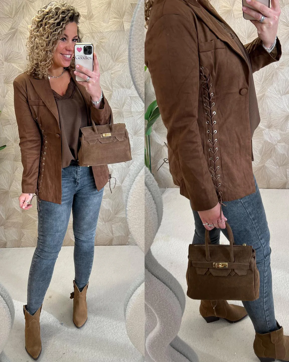 Mid Western Braided jacket - Brown