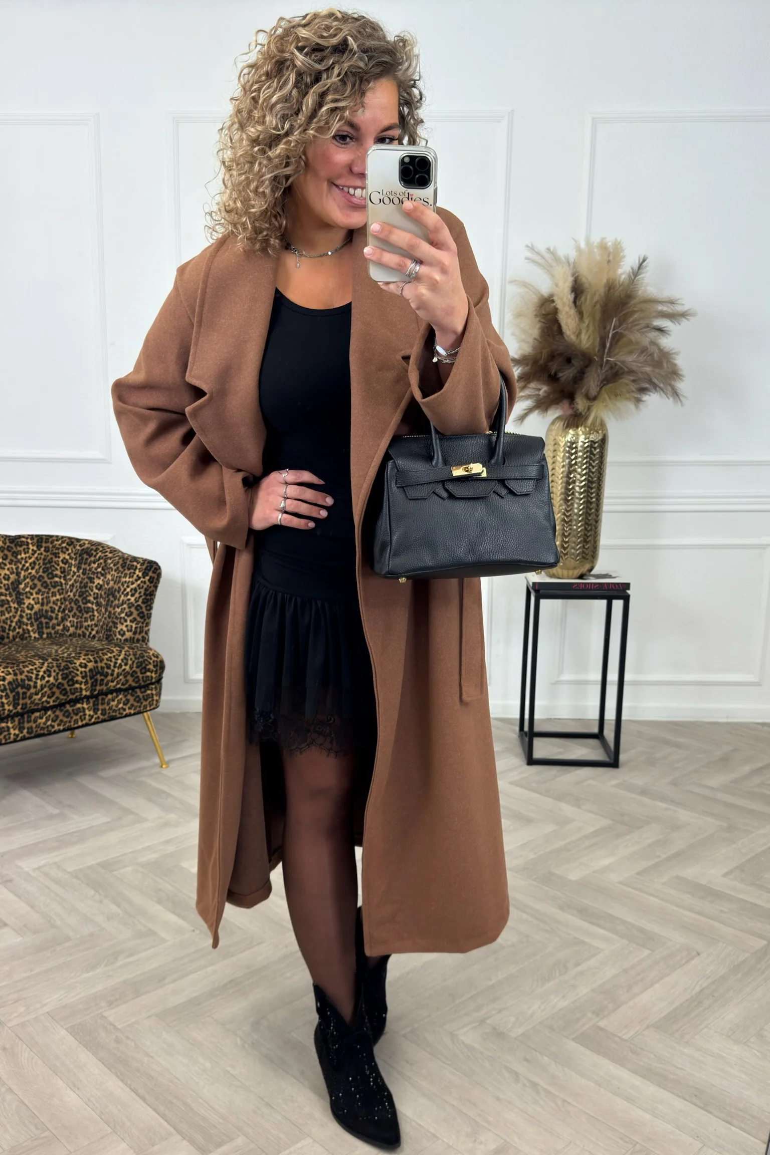 Perfect Strik Coat - Camel - Image 2
