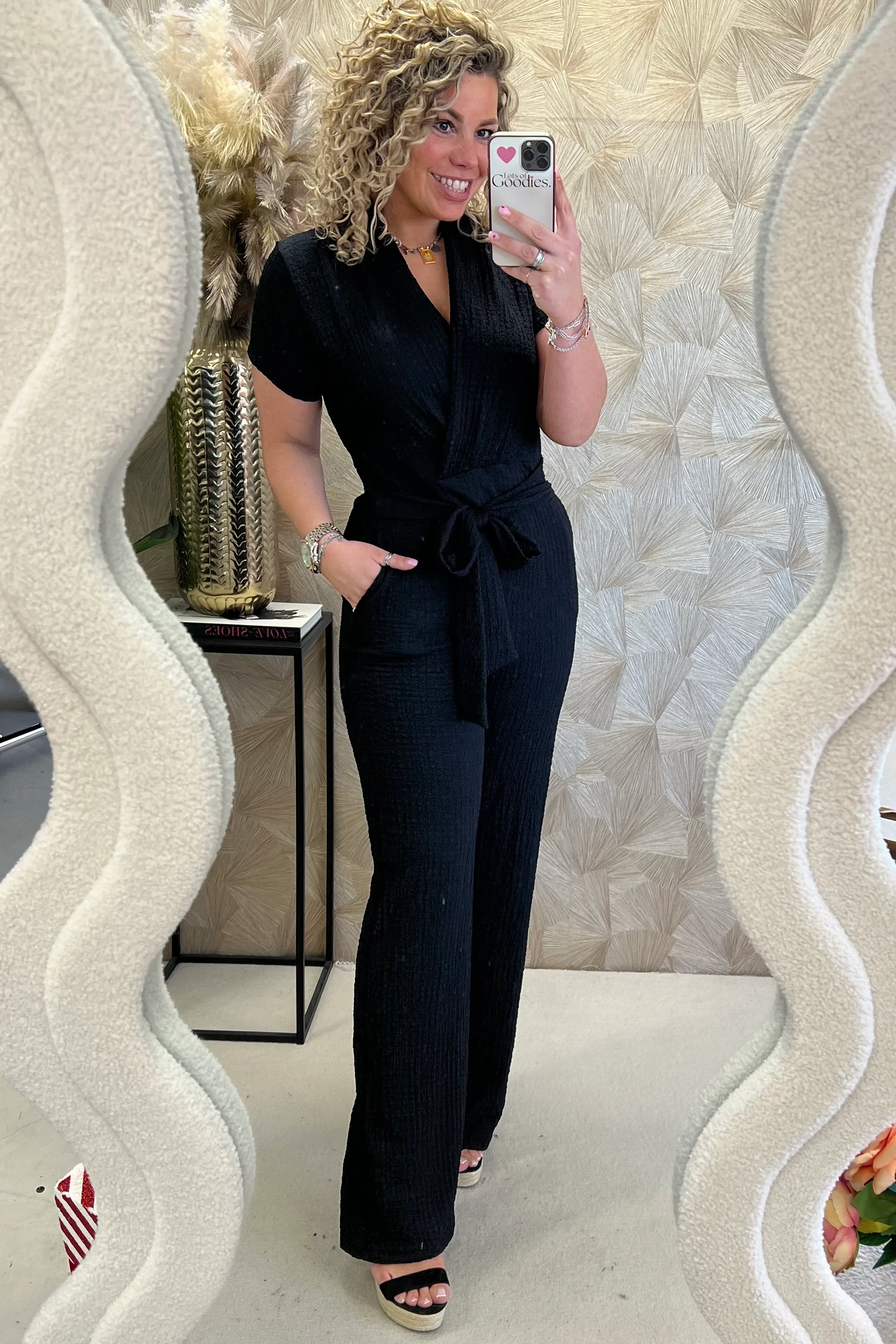 Perfect Strik Jumpsuit - Black