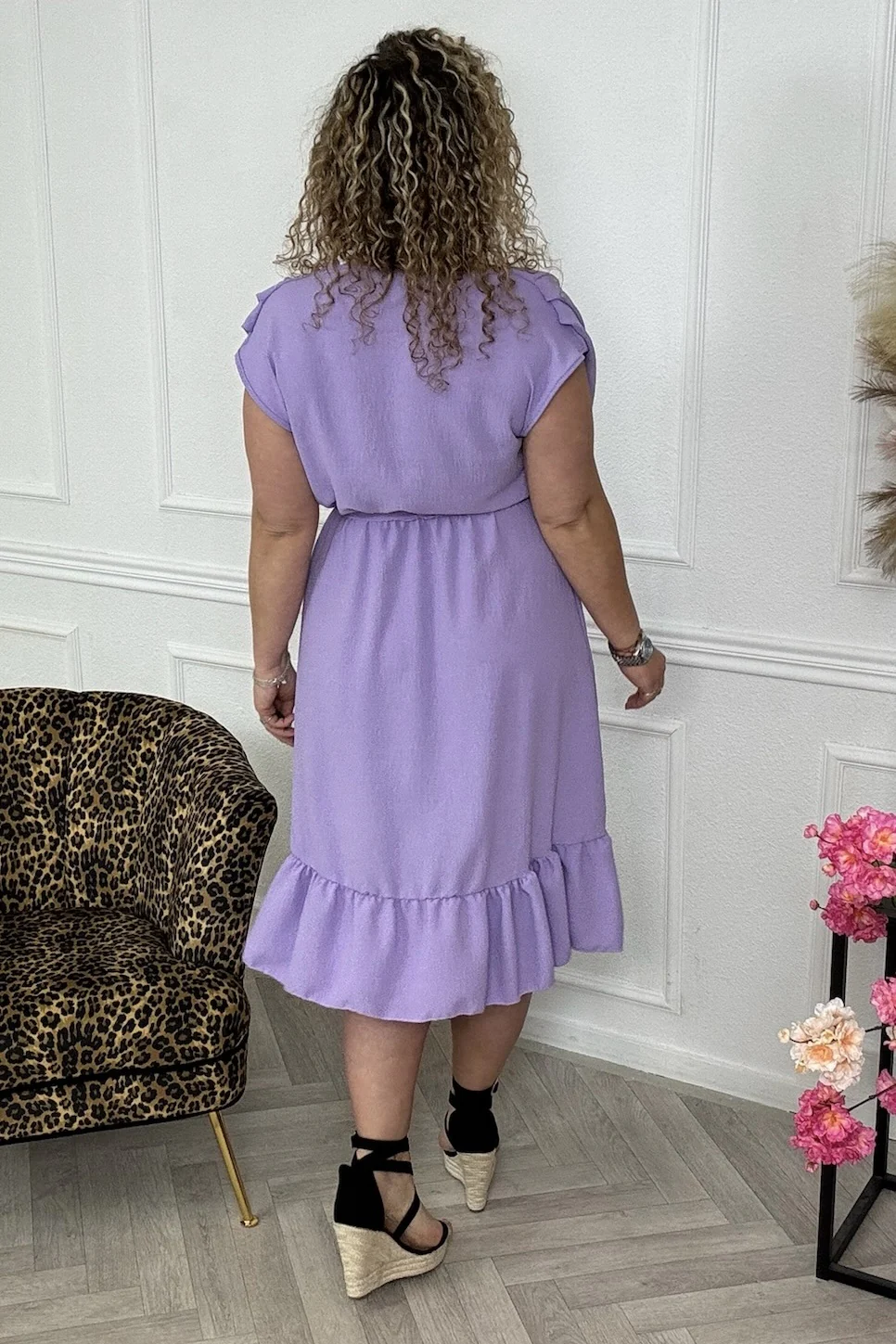 Perfect Waterfall Dress - Lila - Image 2
